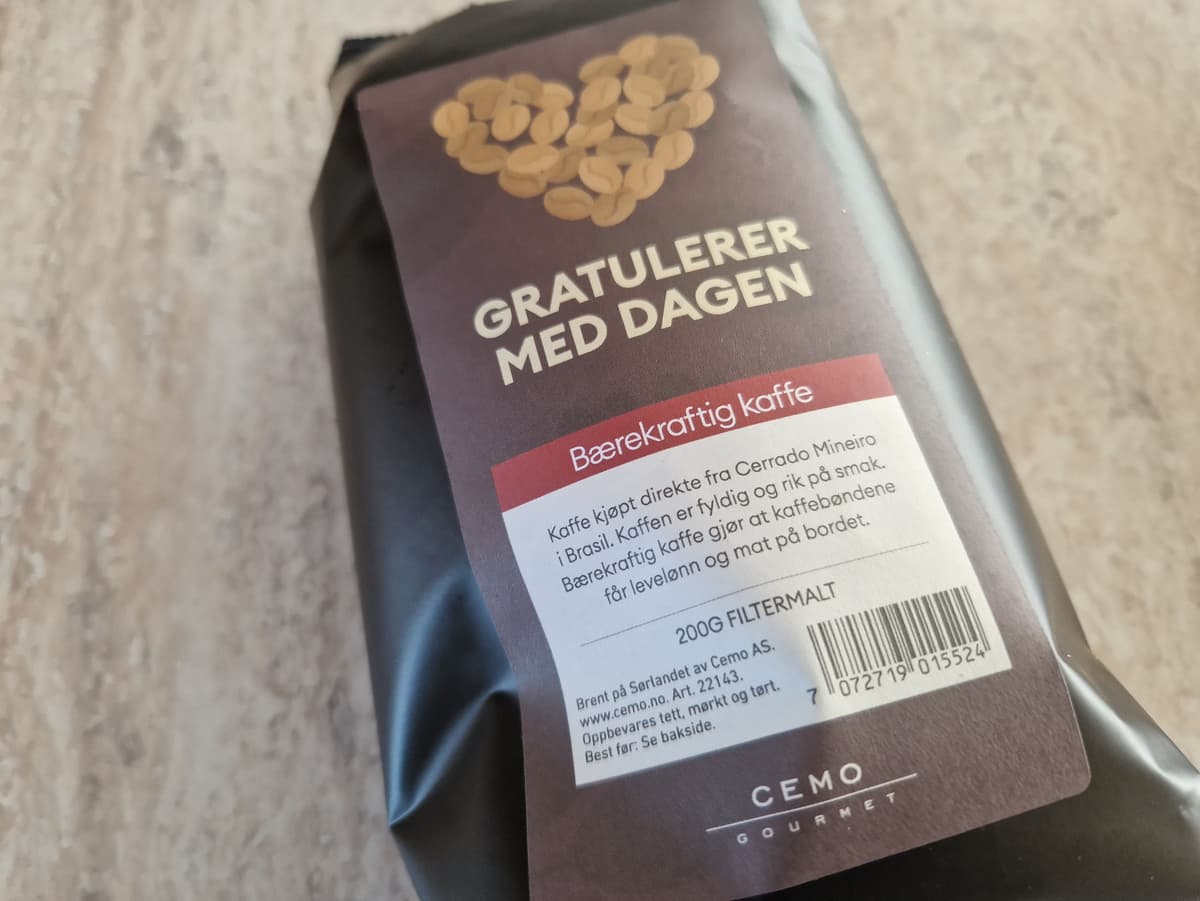 Få en helt gratis pose kaffe hos Jernia bare fordi du har bursdag