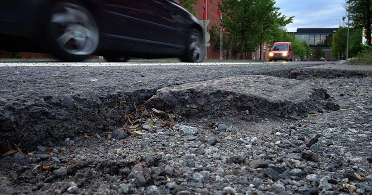 Dårlige veier skader biler: - Må bli enklere å få erstatning