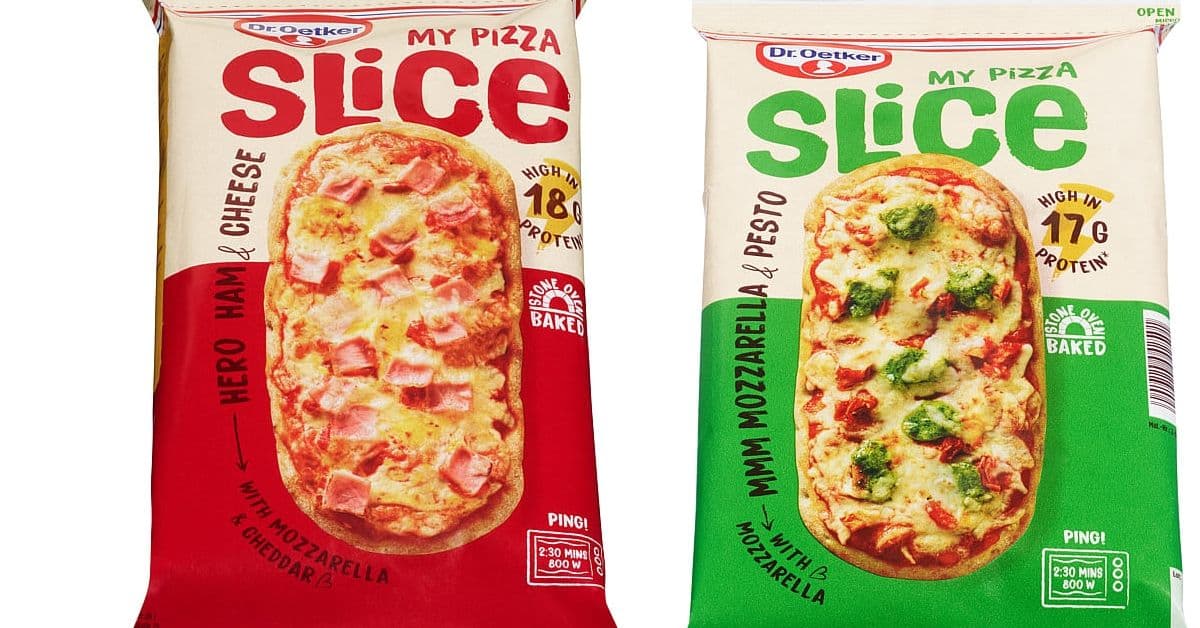 Enda en helt gratis godbit: Prøv en GRATIS My Pizza Slice fra Dr Oetker