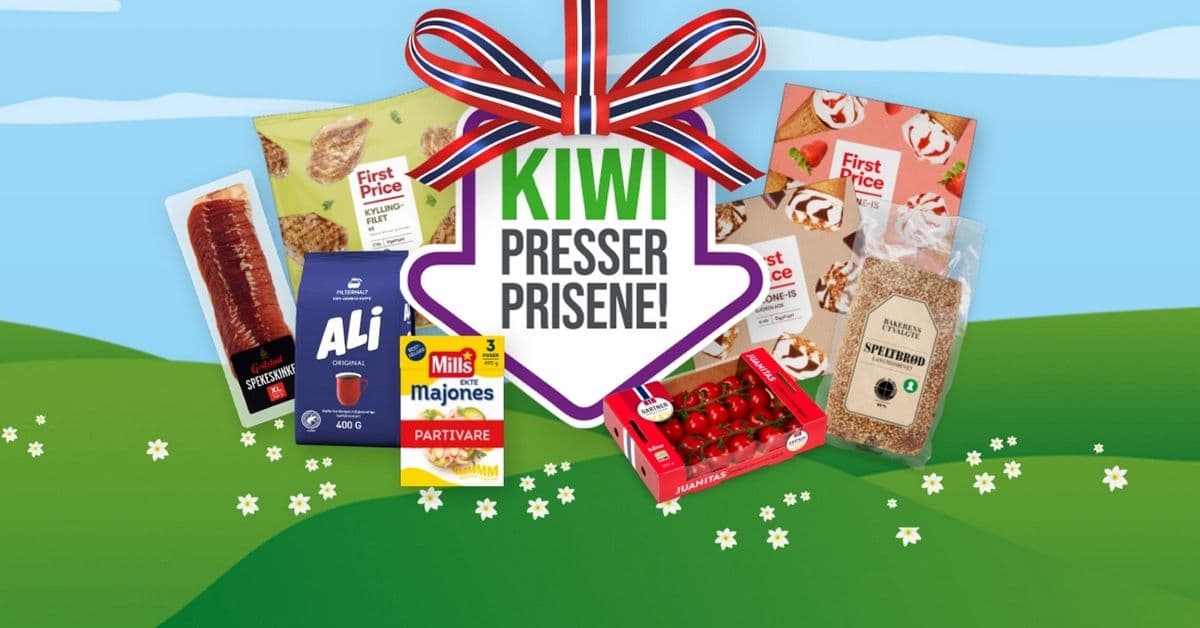 Kiwi avslutter mai-aksjonen med Kiwi Presser Prisene