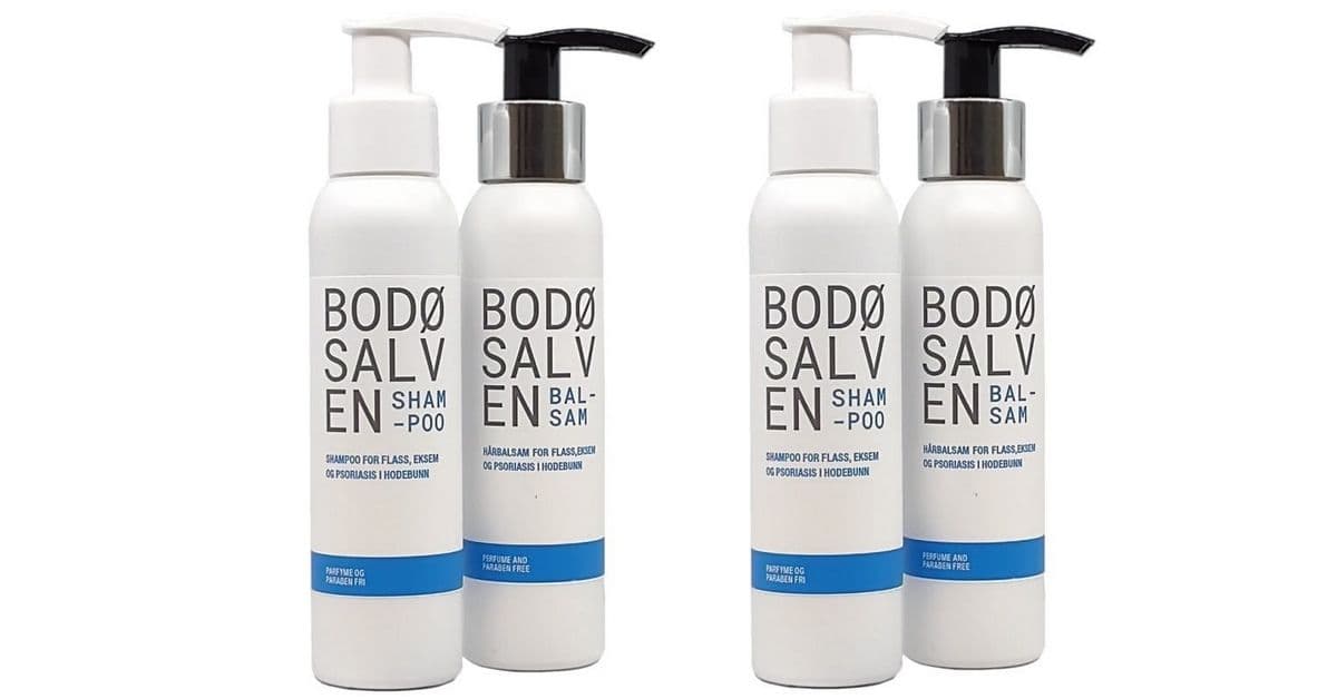Klør du i hodebunnen? Få gratis prøvepakke av Bodøsalven Shampoo og Balsam