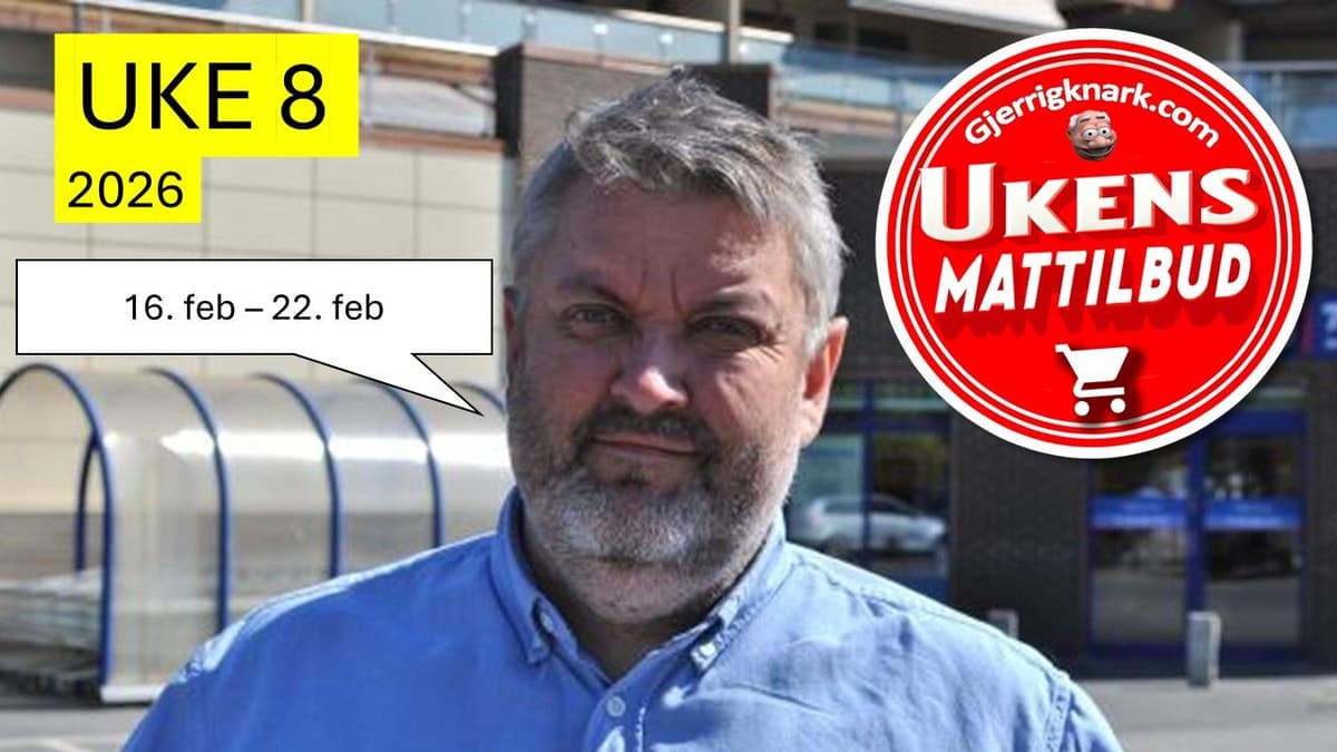 Ukas beste tilbud fra mat- og dagligvarekjedene | UKE 8-2026