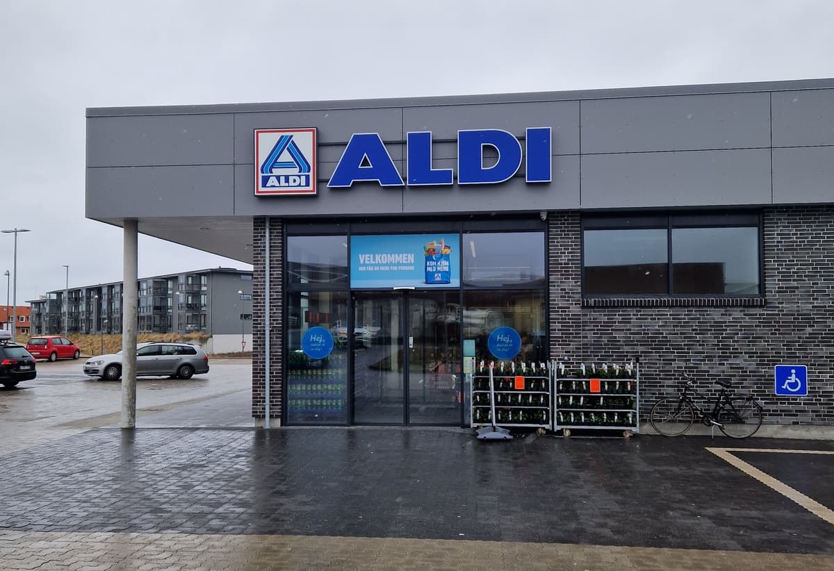 ALDI-butikkene i Danmark med stort opphørssalg - du kan spare opptil 70%