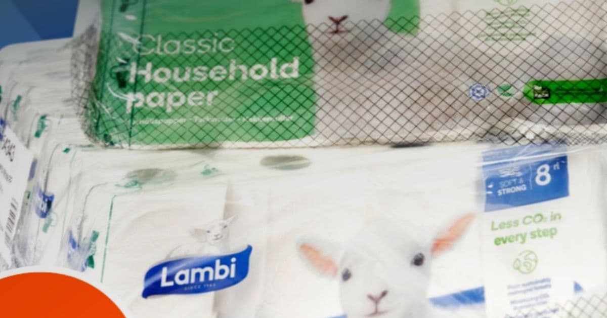 Kjøper du Lambi toalettpapir og tørkerull og vil ha mest for pengene?