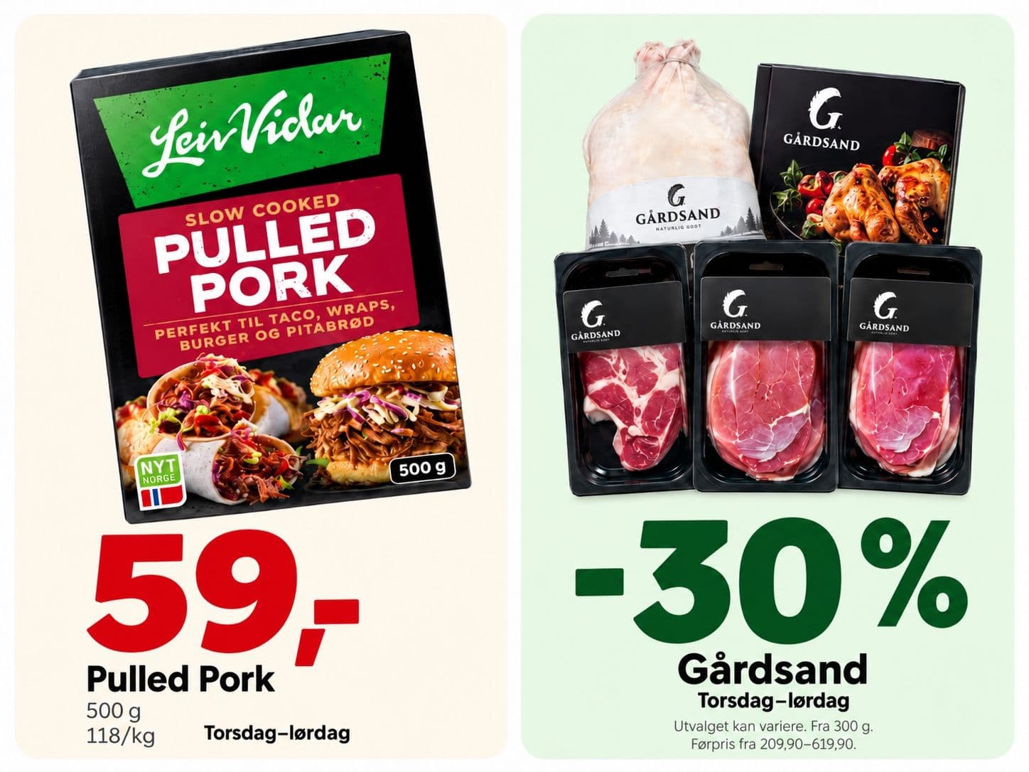 01.10: Disse helgetilbudene bør du huske på når du skal handle