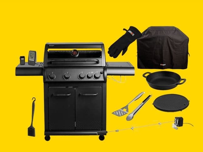 Vinn gassgrill med tilbehør verdt 9000 kroner