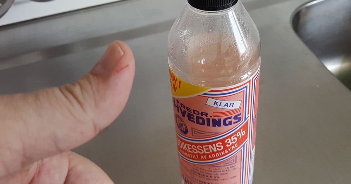22 triks til hva du kan gjøre med eddik - som sparer deg for dyre pleie- og rengjøringsprodukter