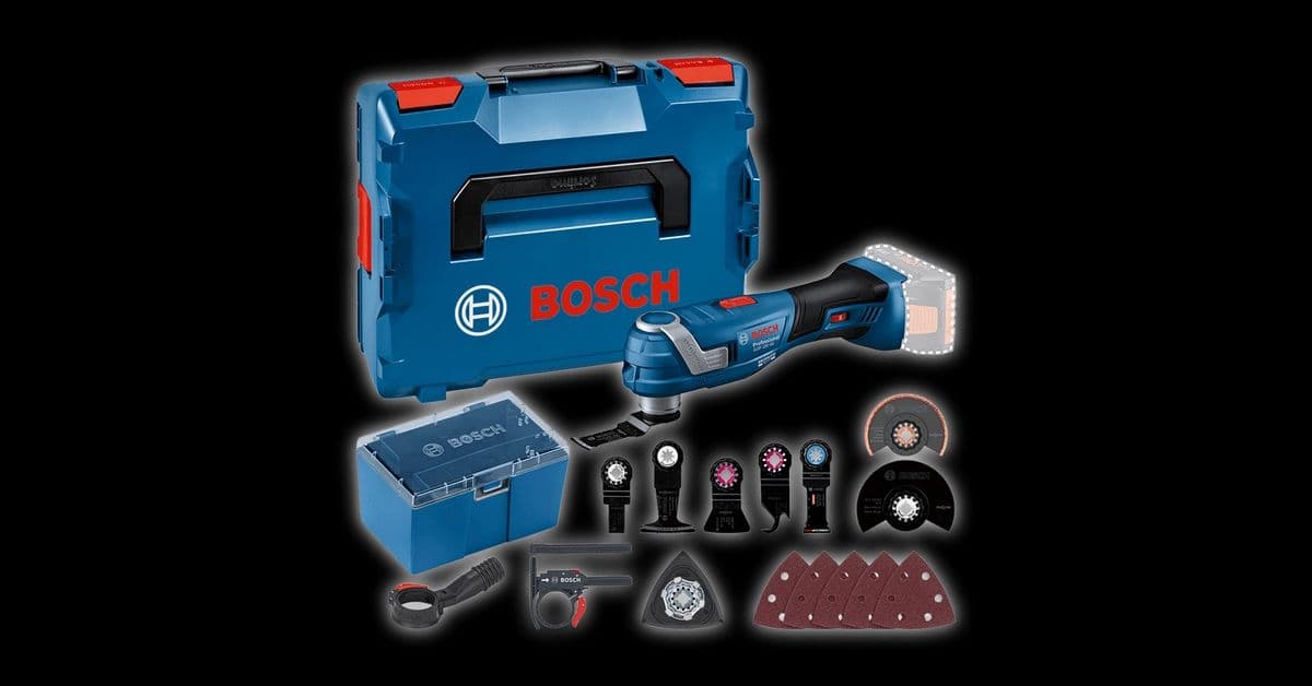 Vinn Bosch multikutter og tilbehør - verdt 4 998 kroner