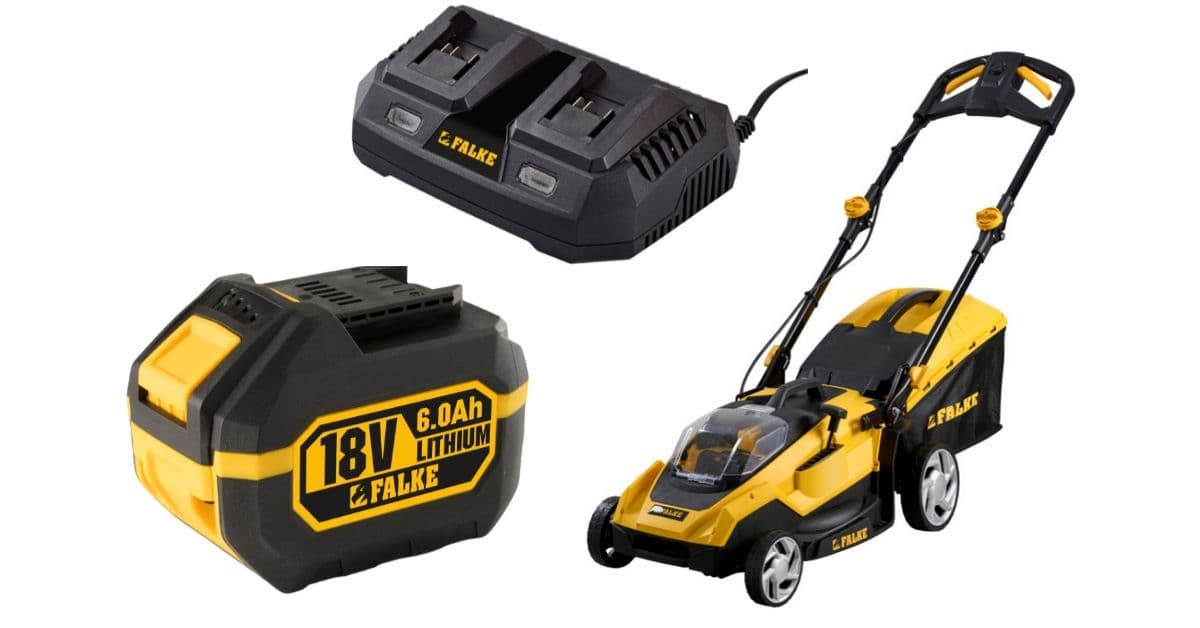 Vinn Falke gressklipper med batteri og lader - verdt 4495 kroner