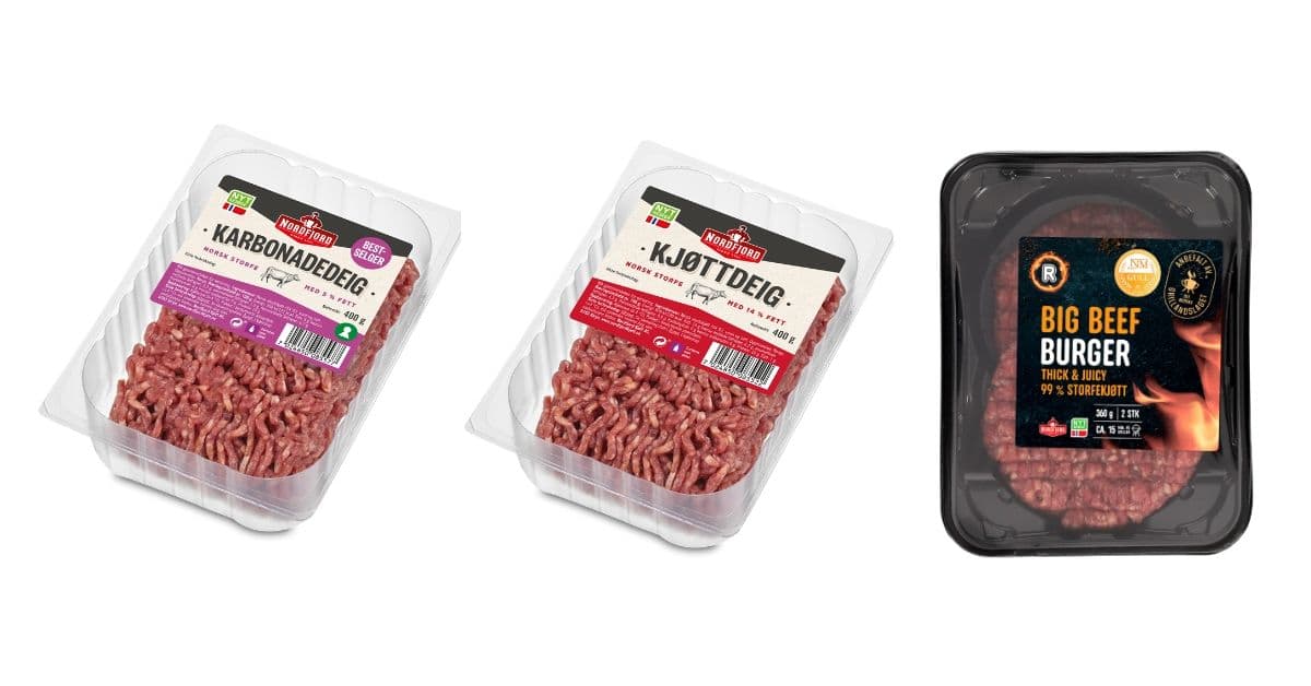 Nordfjord trekker tilbake flere hamburgere og andre kjøttprodukter - fare for E.coli