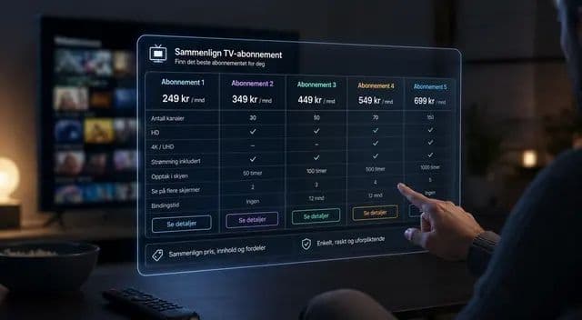 På jakt etter billig TV-pakke? Sjekk dette tipset