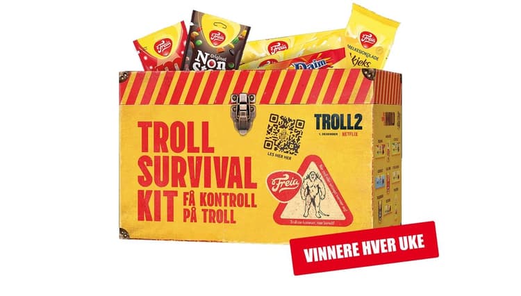 Vinn Freia-produkter verdt 500 kroner - 100x vinnere!