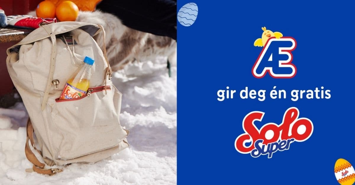 Finn eggene hos Rema 1000 og få gratis 0,5l Solo super