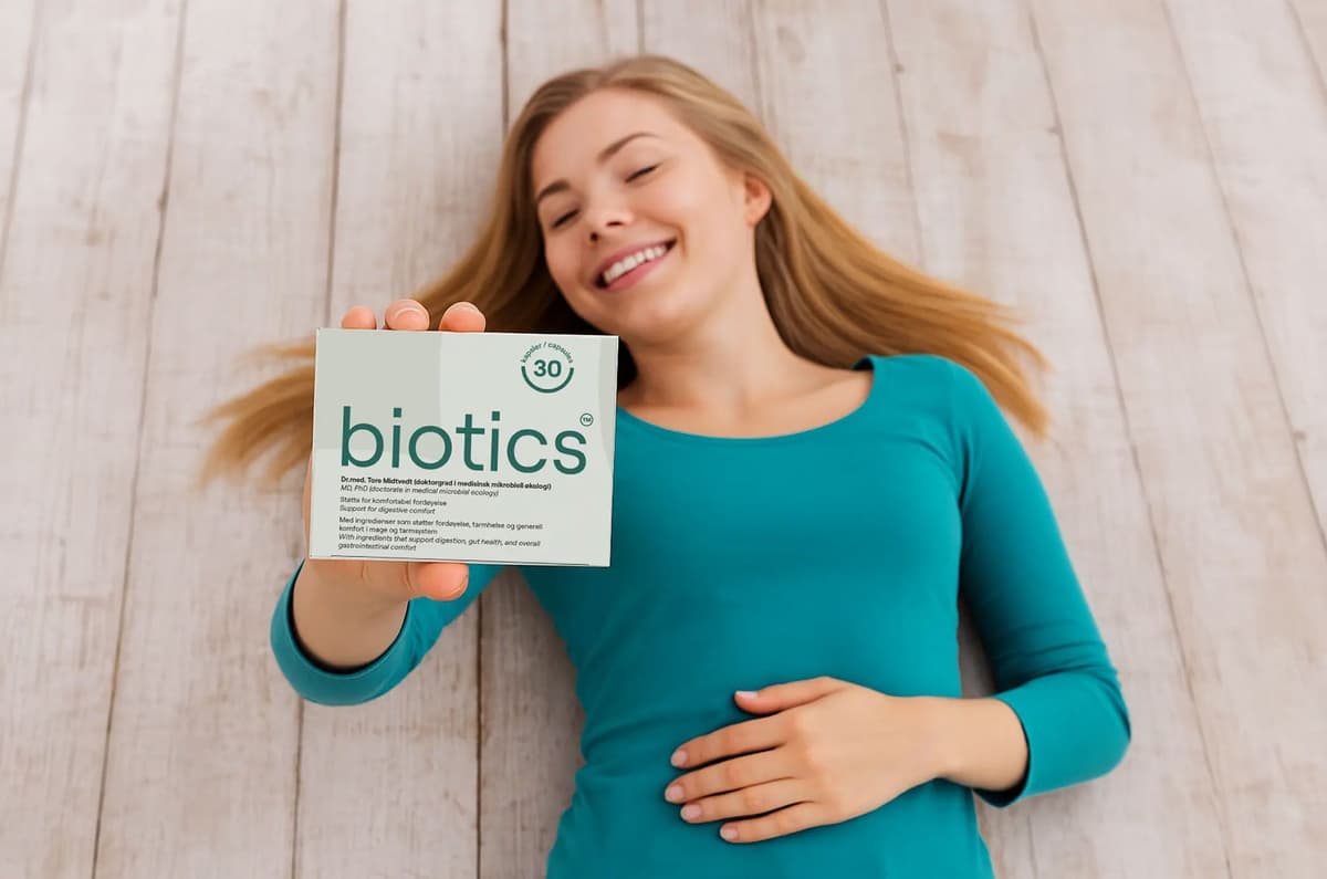 Prøve på kosttilskudd for å få en roligere mage