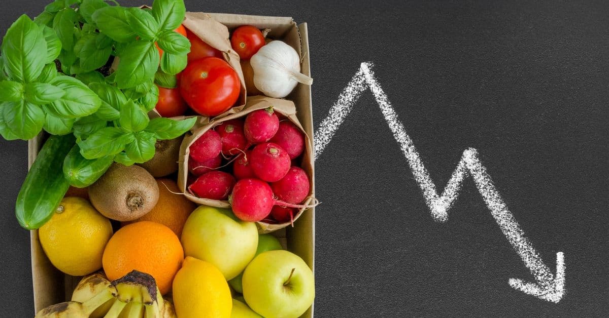Mange kjøper mindre frukt og grønt nå