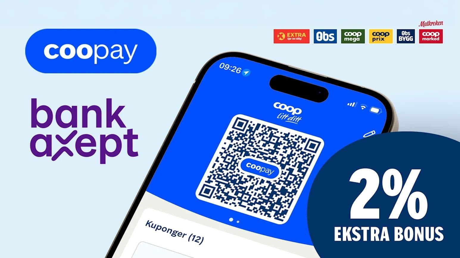 Slik får du 2% ekstra bonus i Coop-kjeden tirsdag 27. oktober - men ikke la deg lure