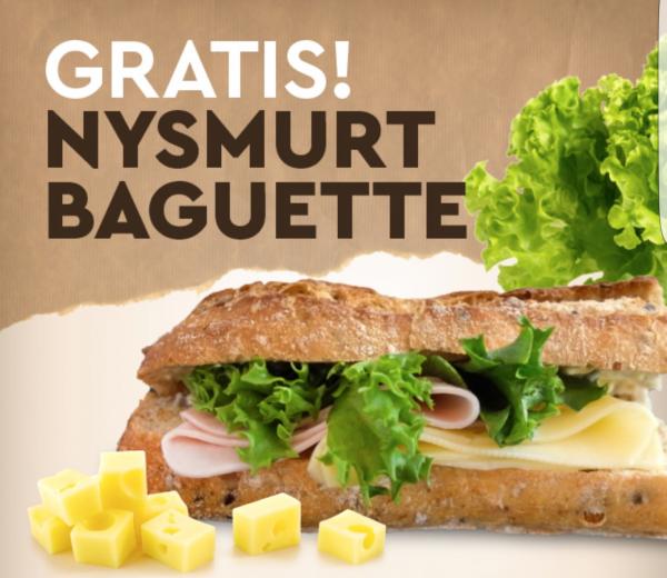 Få gratis baguette