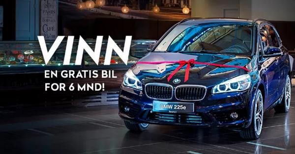 Vinn en gratis BMW 225 hybrid i 6 måneder