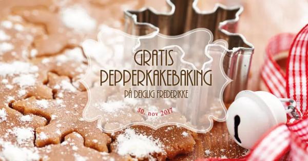 Gratis pepperkakebaking for studenter i Oslo