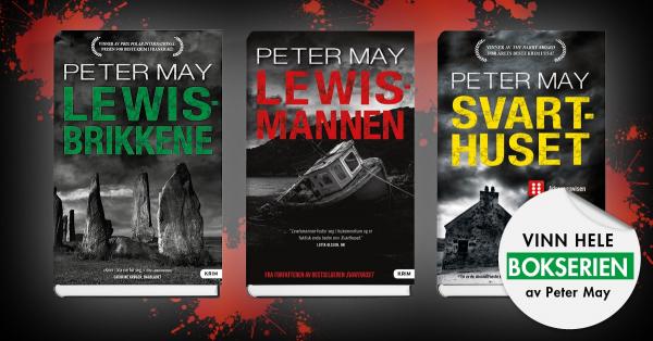 Vinn hele Lewis-trilogien til Peter May