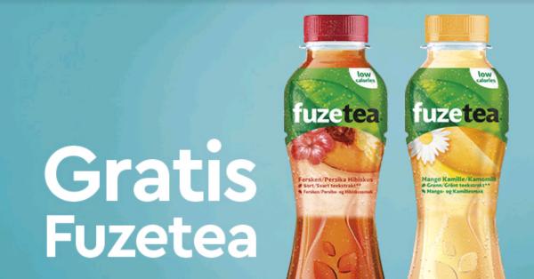 Få helt gratis Fuze Tea med gratiskupong