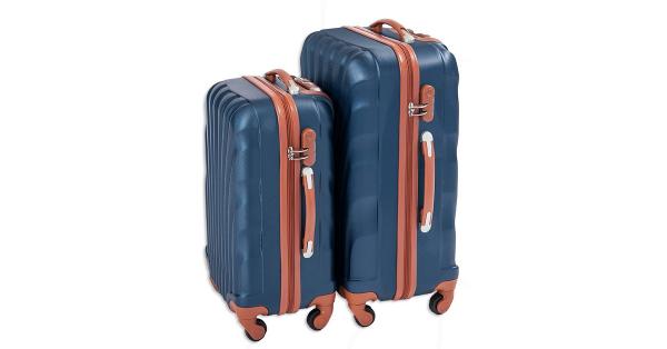 Få stilig koffertsett med to trillekofferter