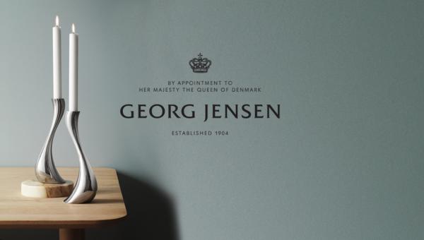 Få to eksklusive lysestaker fra Georg Jensen - verdi over 1 000 kroner