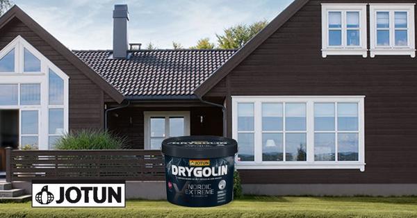 Vinn 5 x 10 liter Jotun Drygolin Nordic Extreme maling