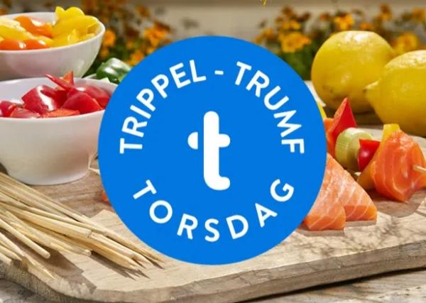 På torsdag er det Trippel-Trumf igjen