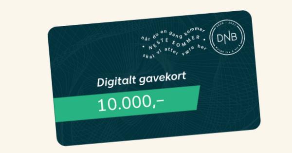Vinn reisegavekort verdt 10 000 kroner - til bruk i Norge