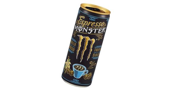 Hent en helt gratis boks med Monster Espresso Vanilla